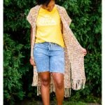 Lynn Fringe Vest Free Crochet Pattern