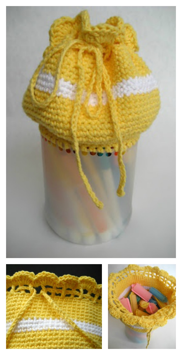Recycled Containers Free Crochet Pattern