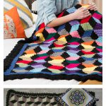 Tumbling Blocks Throw Free Crochet Pattern