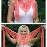 V Scarf Free Crochet Pattern and Video Tutorial