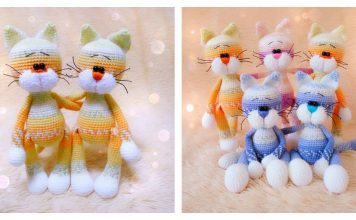 Crochet Amineko Cat with Free Pattern