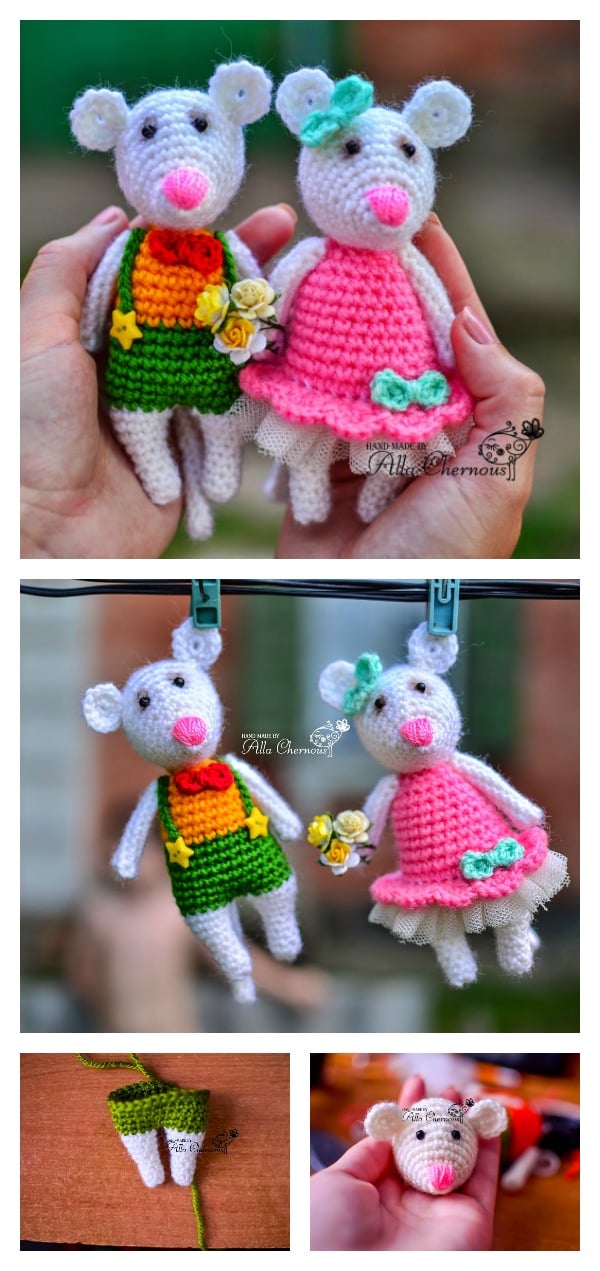 Amigurumi Mouse FREE Crochet Pattern