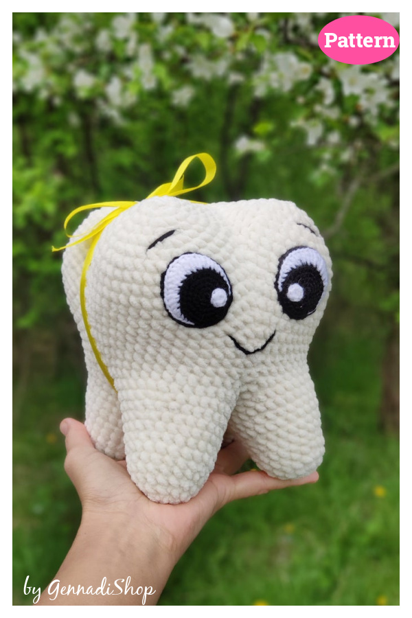 Amigurumi Plush Tooth Fairy Crochet Pattern 