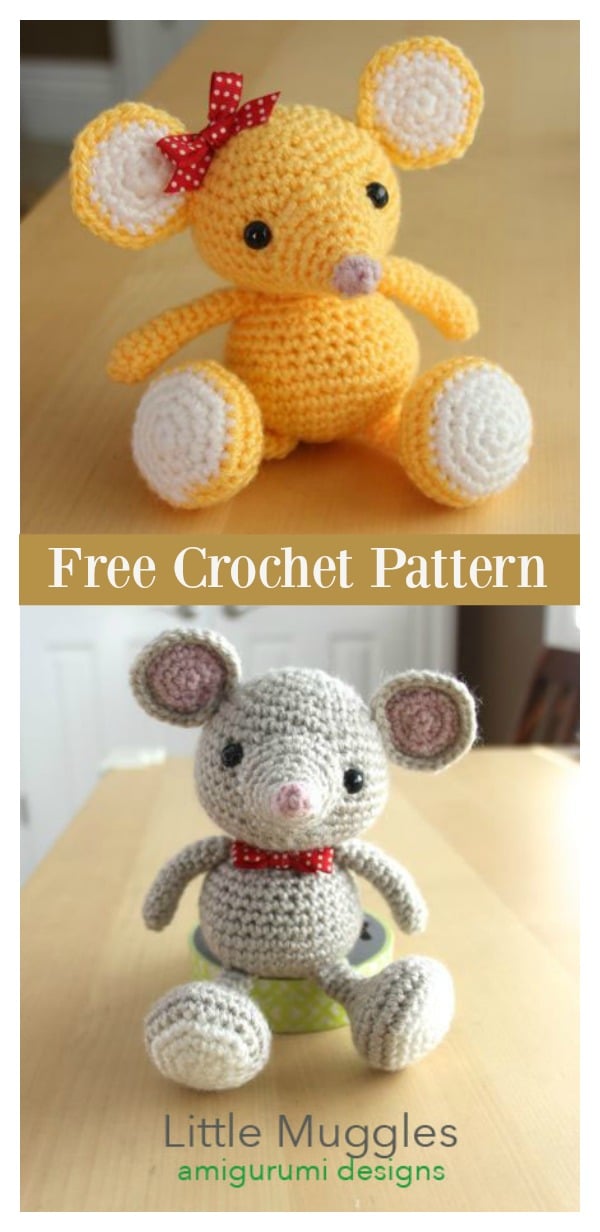 Baby Mouse Free Crochet Pattern