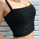 Casual Crochet Crop Top Free Pattern