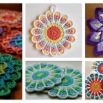 Crochet Flower Pot Stand FREE Pattern