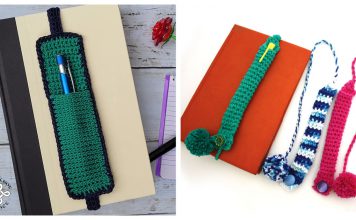 Crochet Pencil Holder Free Pattern