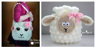 Cute Sheep Bag Free Crochet Pattern