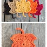 Fall Maple Leaves Free Crochet Pattern