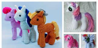 Free Awesome My Little Pony Toy Crochet Pattern