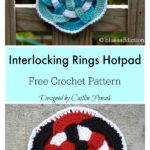 Interlocking Rings Hotpad Free Crochet Pattern
