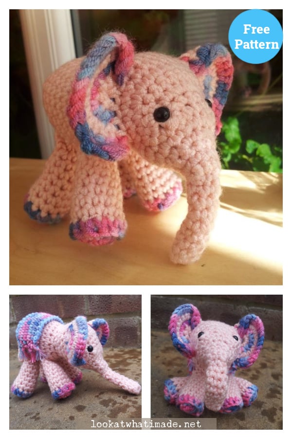 Meimei Baby Elephant Free Crochet Pattern
