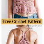 Racer Back Camisole Free Crochet Pattern