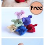 Tiny Crochet Mouse  Free Pattern