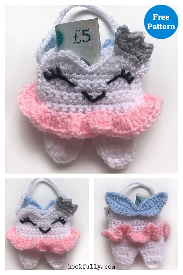 Tooth Fairy Bag Free Crochet Pattern 
