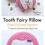 Tooth Fairy Pillow Free Crochet Pattern