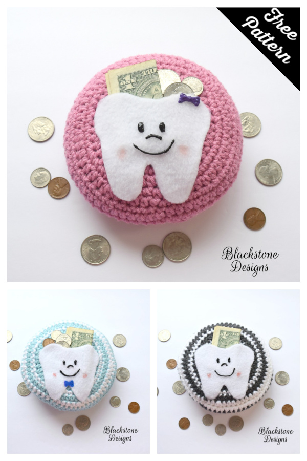 Tooth Fairy Pillow Free Crochet Pattern