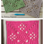 Victorian Lattice Square Free Crochet Pattern