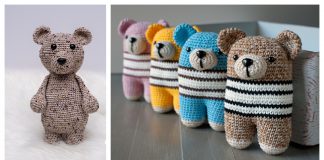 Adorable Bear Amigurumi Free Crochet Pattern