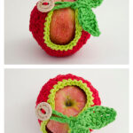 Apple of My Eye Apple Cozy Free Crochet Pattern