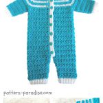 Baby Onesie Free Crochet Pattern