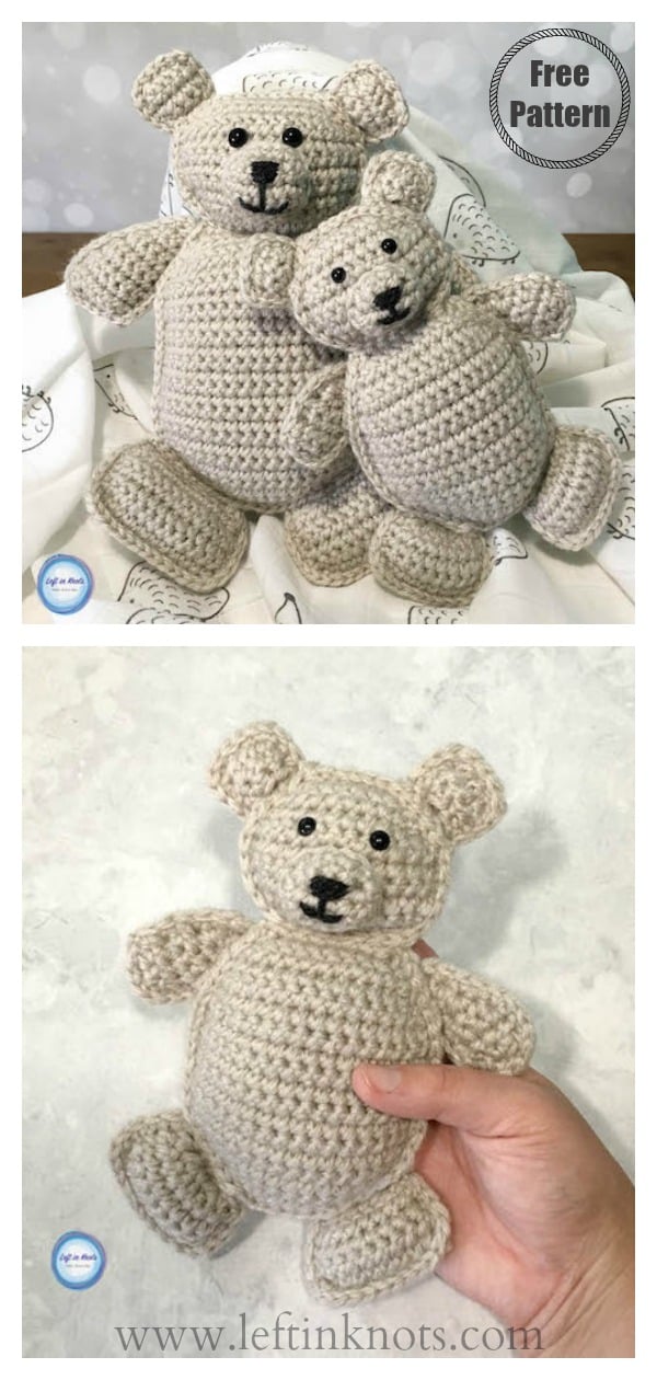 Bear Amigurumi Free Crochet Pattern