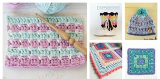 Beautiful Block Stitch Free Crochet Patterns and Projects