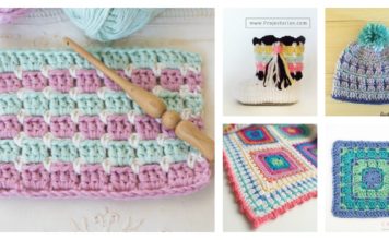 Beautiful Block Stitch Free Crochet Patterns and Projects
