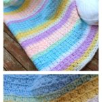 Block Stitch Baby Blanket Free Crochet Pattern