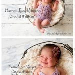 Chevron Lace Romper Free Crochet Pattern