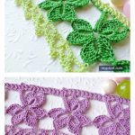 Crochet Trefoil Lace edging with Free Pattern