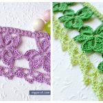 Crochet Trefoil Lace edging with Free Pattern