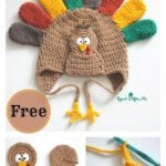 Crochet Turkey Hat Free Pattern