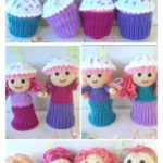 Cupcake Dolls Free Knitting Pattern