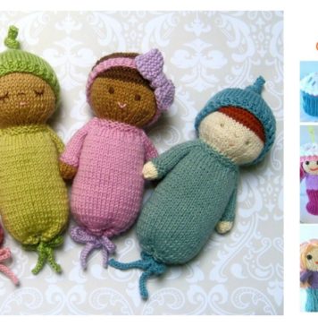 Cute Amigurumi Baby Doll Knitting Patterns
