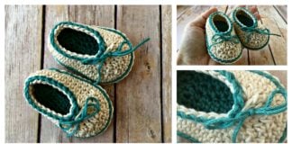 Cute Basic Baby Booties Free Crochet Pattern