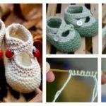 Cute Saartje’s Booties Free Knitting Pattern