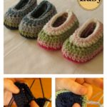 How to Crochet Easy Baby Slippers for Beginners