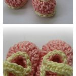 Mini Booties Keychain Free Crochet Pattern