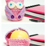 Owl Apple Cozy Free Crochet Pattern