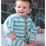 Royal Crochet Onesie Free Pattern