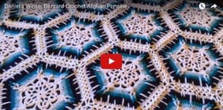 Snowflake Crochet Afghan with Free Pattern & Video Tutorial