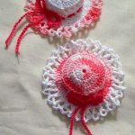 Spring Lacy Hats Ornaments Free Crochet Pattern