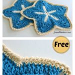 Starfish Dishcloths Free Crochet Pattern