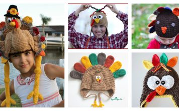 Turkey Hat Free Crochet Patterns