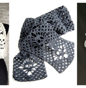10+ Fantastic Skull Scarf Crochet Patterns