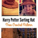 Adorable Harry Potter Sorting Hat Free Crochet Pattern