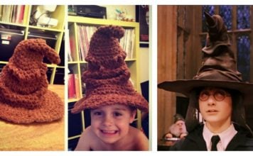 Adorable Harry Potter Sorting Hat Free Crochet Pattern