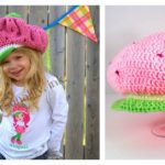 strawberry hat free crochet pattern