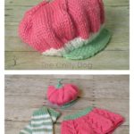 Adorable Strawberry Shortcake Hat Free Knitting Pattern